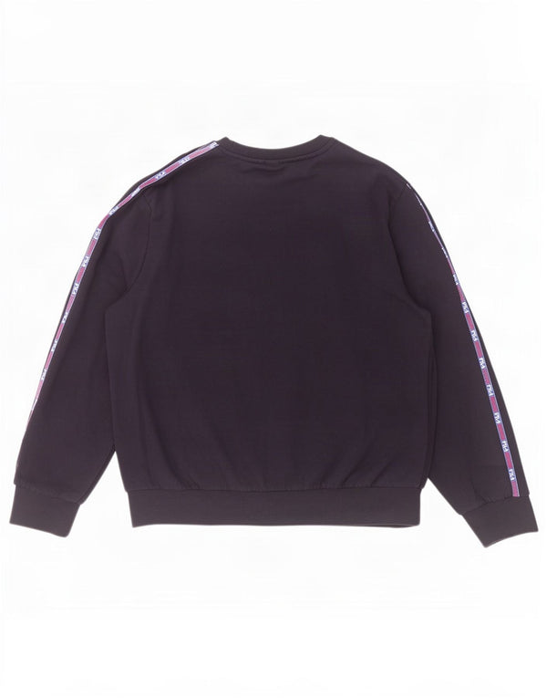 Moletom masculino Fila Graphic Jumper XL azul marinho listrado algodão