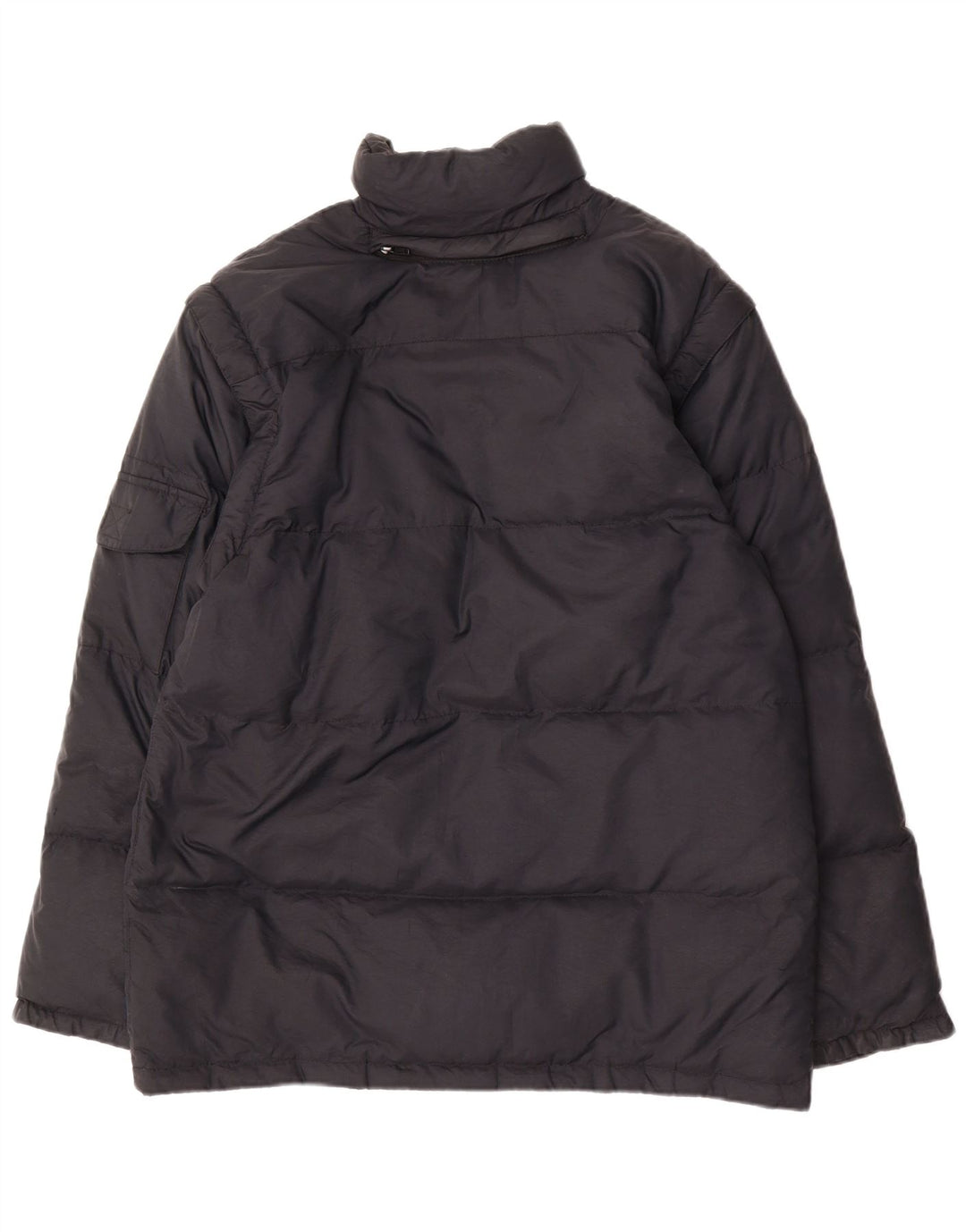 Trussardi Jaqueta masculina acolchoada de ajuste solto IT 44 XS poliéster preto