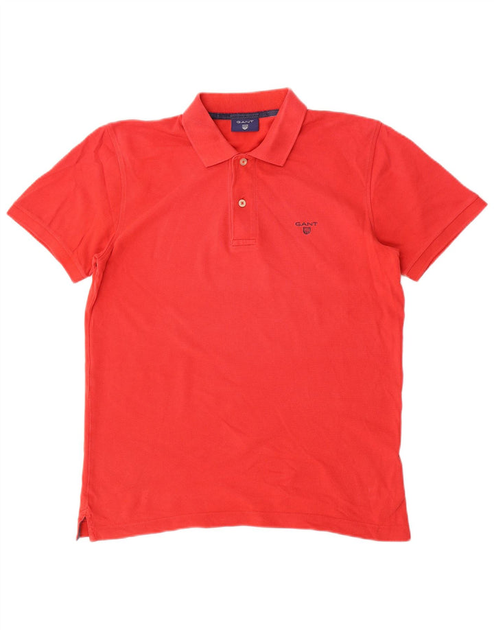Camisa polo masculina GANT pequena vermelha