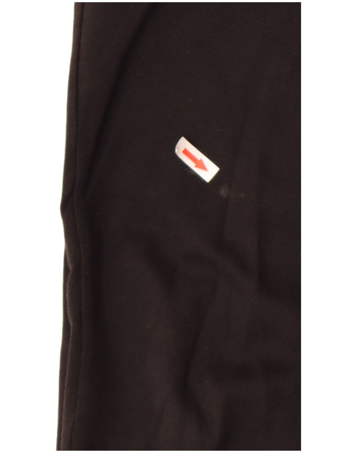 Calça de treino masculina Zara pequena de algodão preto