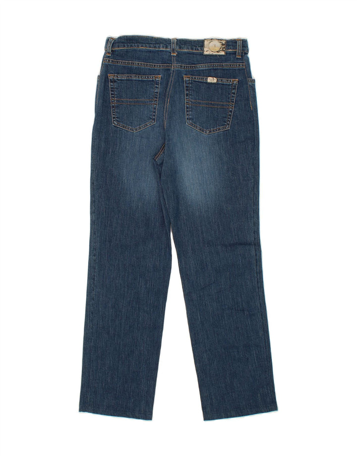TRUSSARDI Womens Straight Jeans W33 L29  Blue Cotton Vintage Trussardi and Second-Hand Trussardi from Messina Hembry 