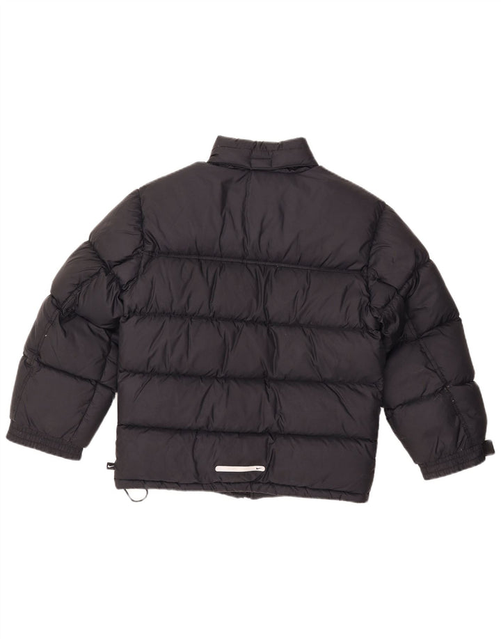 Jaqueta acolchoada com capuz Nike Boys 11-12 anos médio azul marinho nylon