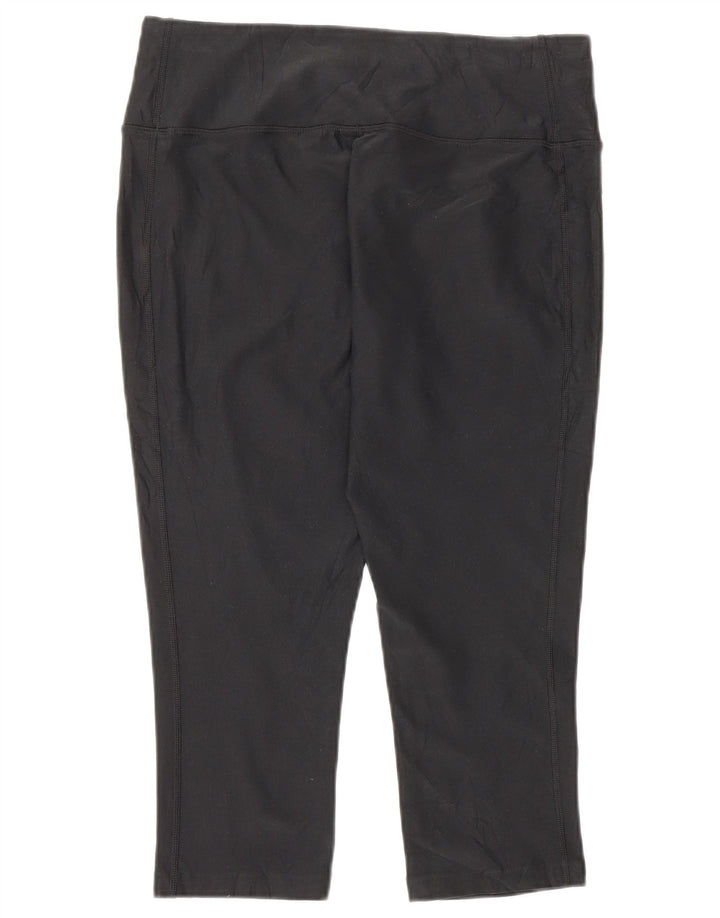Leggings Nike Dri Fit Capri UK 12 Médio Preto Poliéster