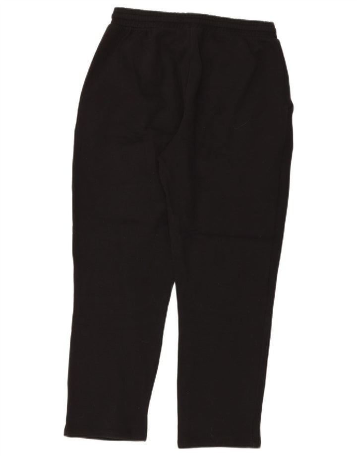 Calça de treino feminina ZARA Reino Unido 8 pequeno algodão preto