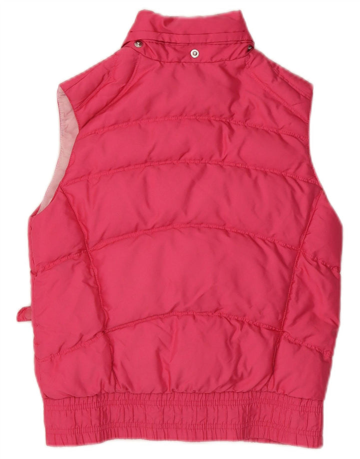 Colete acolchoado Nike Girls 8-9 anos pequeno rosa