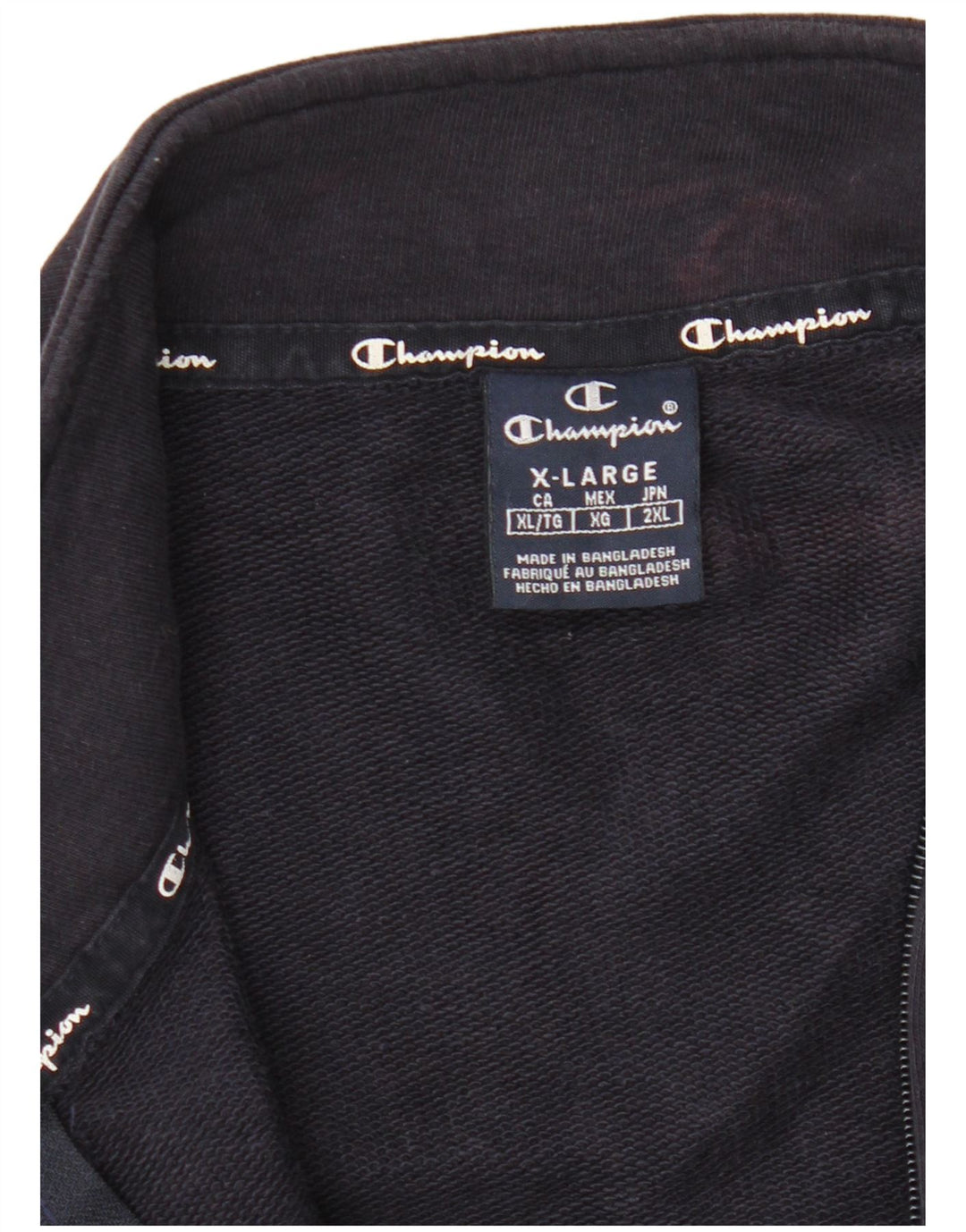 Jaqueta masculina de agasalho Champion XL azul marinho