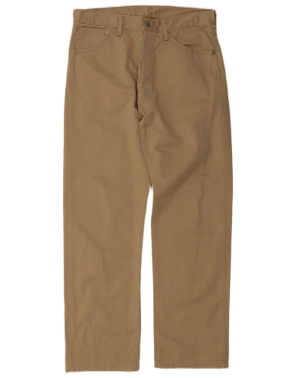 Calça Levi's Masculina 551 Reta Casual W34 L30 Algodão Bege