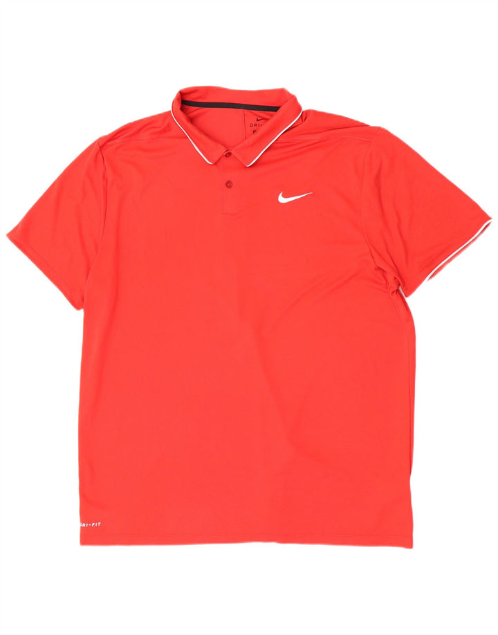 Camisa polo masculina Nike Regular Fit 2XL poliéster vermelho