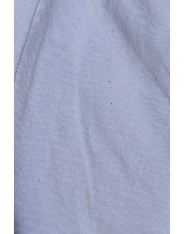 Calça de treino feminina Zara Joggers UK 10 poliéster azul pequeno