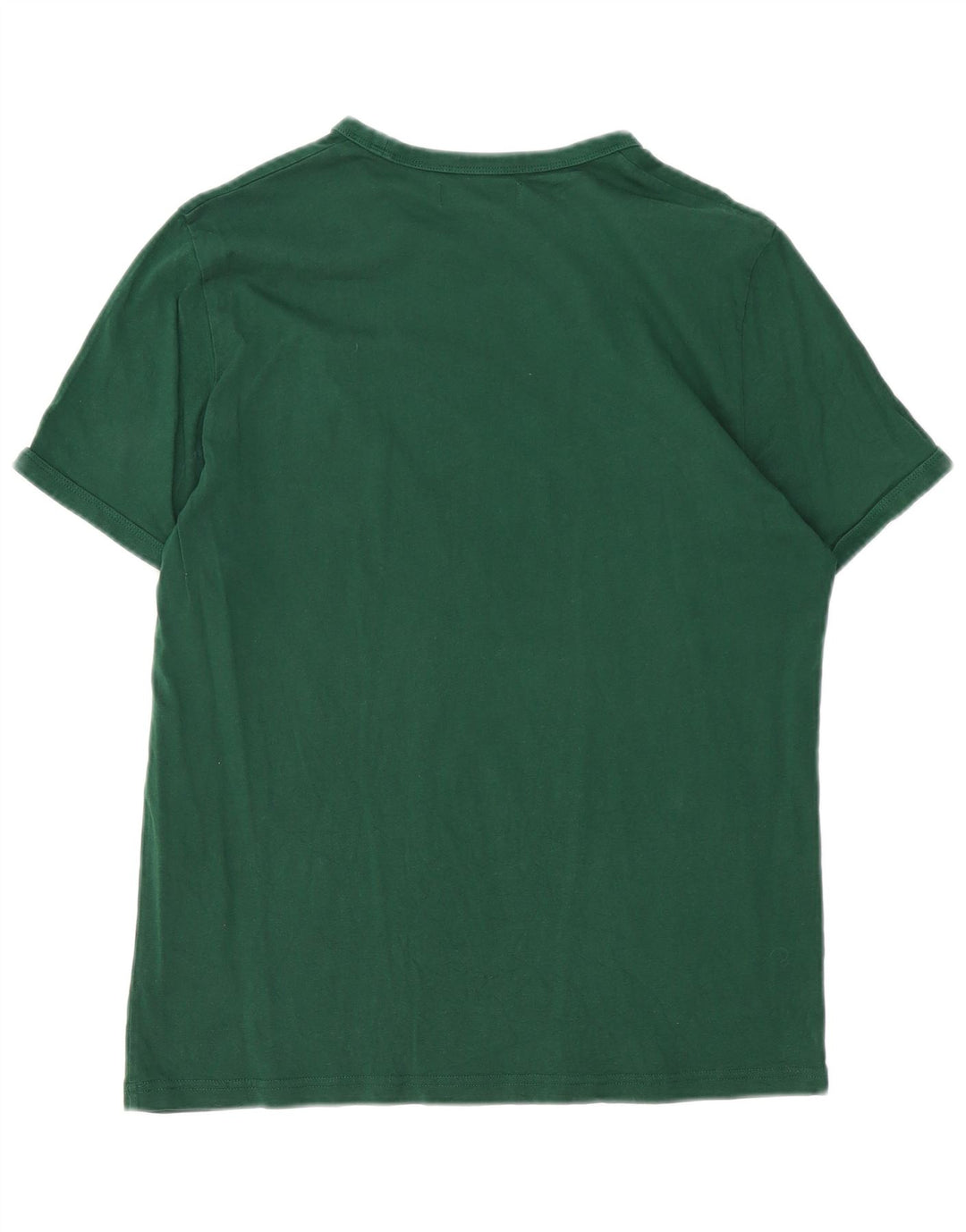 Camiseta masculina Fred Perry verde médio