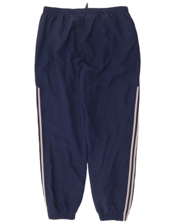 Calça de treino masculina ADIDAS joggers 2XL azul marinho poliéster