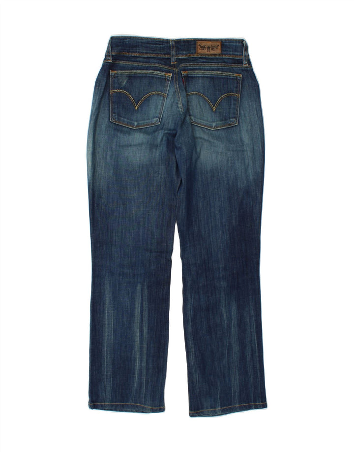 LEVI'S Womens Straight Jeans W32 L29  Blue Cotton Vintage Levi's and Second-Hand Levi's from Messina Hembry 