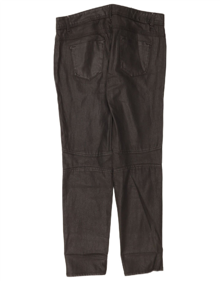 Zara Jeans Slim Feminino EU 42 Grande W32 L30 Preto