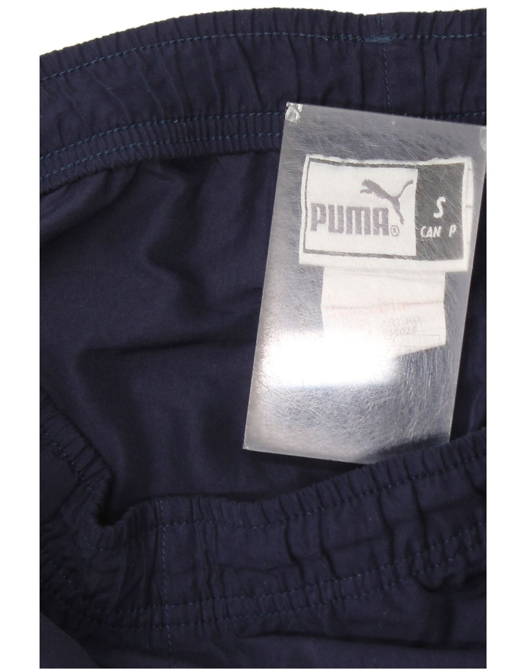 Shorts esportivos masculinos Puma Italia pequenos poliéster colorblock azul marinho