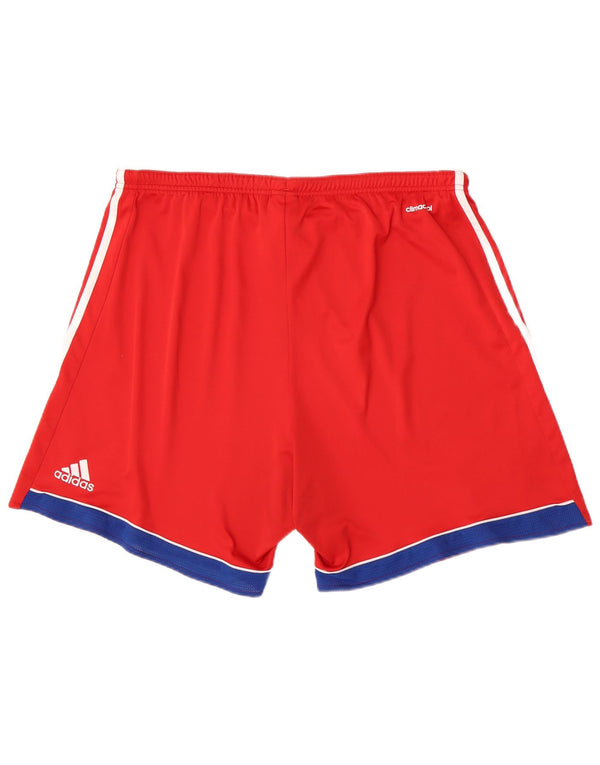 Adidas Mens FC Bayern Munchen Sport Shorts XL Vermelho Colorblock Poliéster