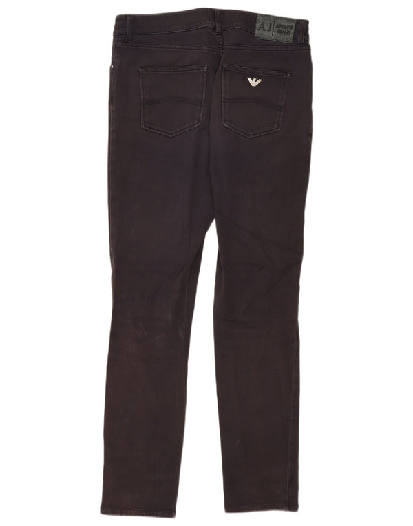 Calça jeans skinny feminina Armani W30 L29 azul marinho