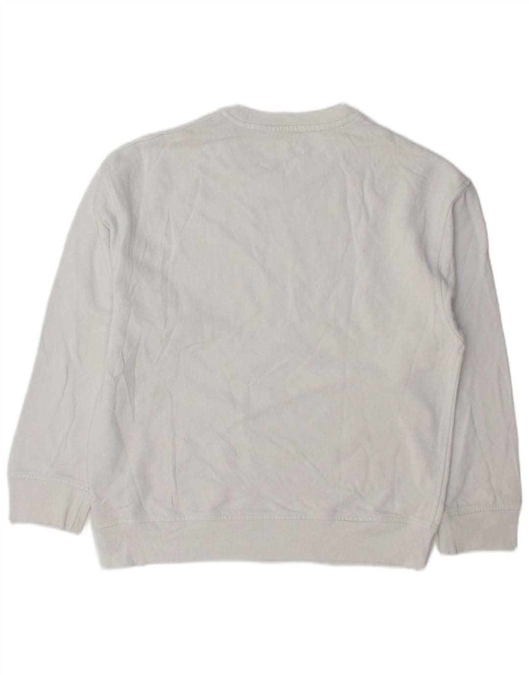 Levi's Mens Relaxed Graphic Moletom Jumper Pequeno Algodão Branco