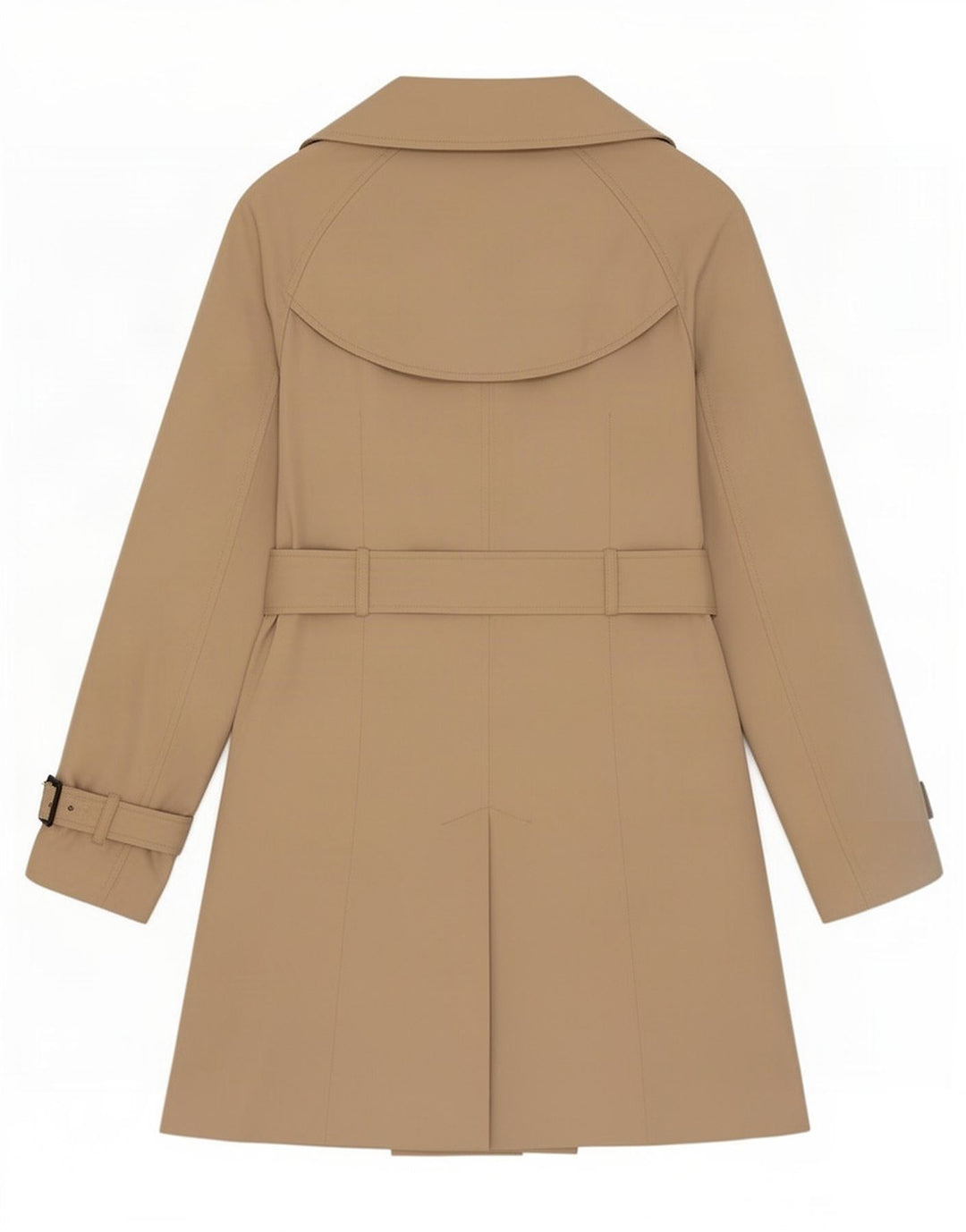 Casaco impermeável feminino Zara UK 6 XS poliéster bege