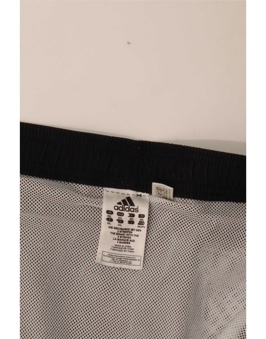 Shorts esportivos masculinos Adidas 2XL preto poliamida