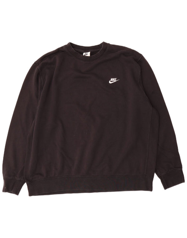 Moletom masculino Nike Jumper 2XL algodão preto
