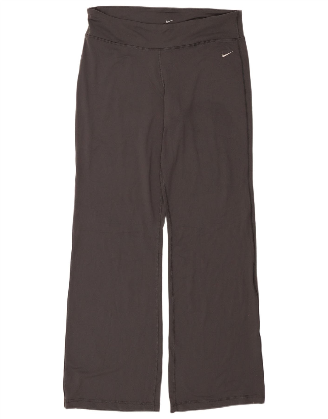 Calça de treino feminina Nike Loose Fit UK 14 grande cinza nylon