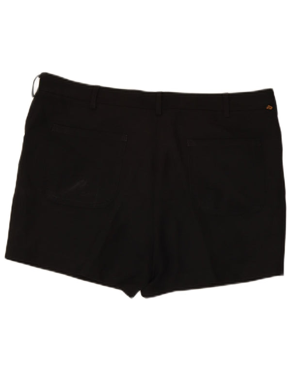 Farah Mens Classic Fit Shorts Casual W38 XL Preto