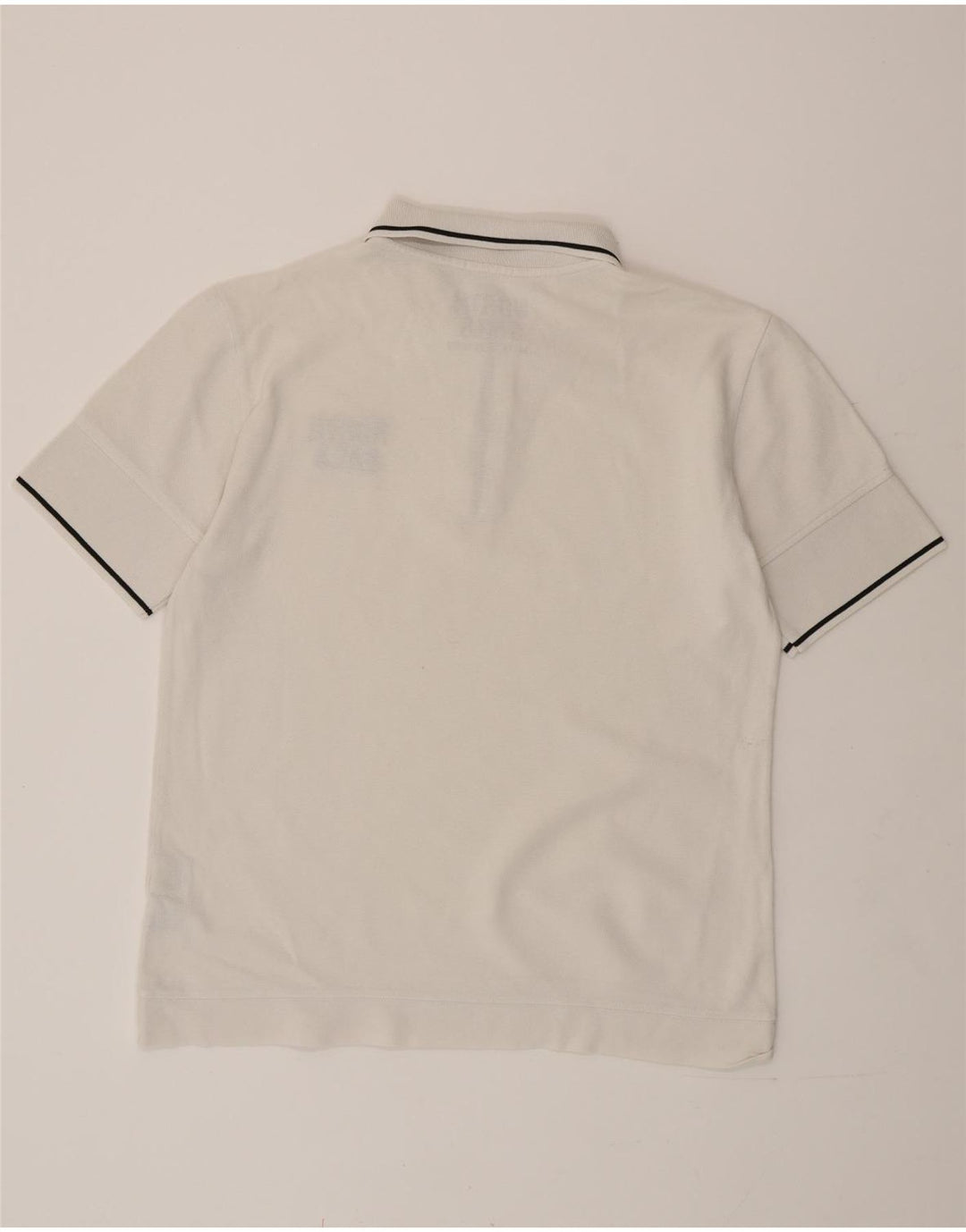 Camisa polo masculina gráfica NORTH SAILS XL algodão branco