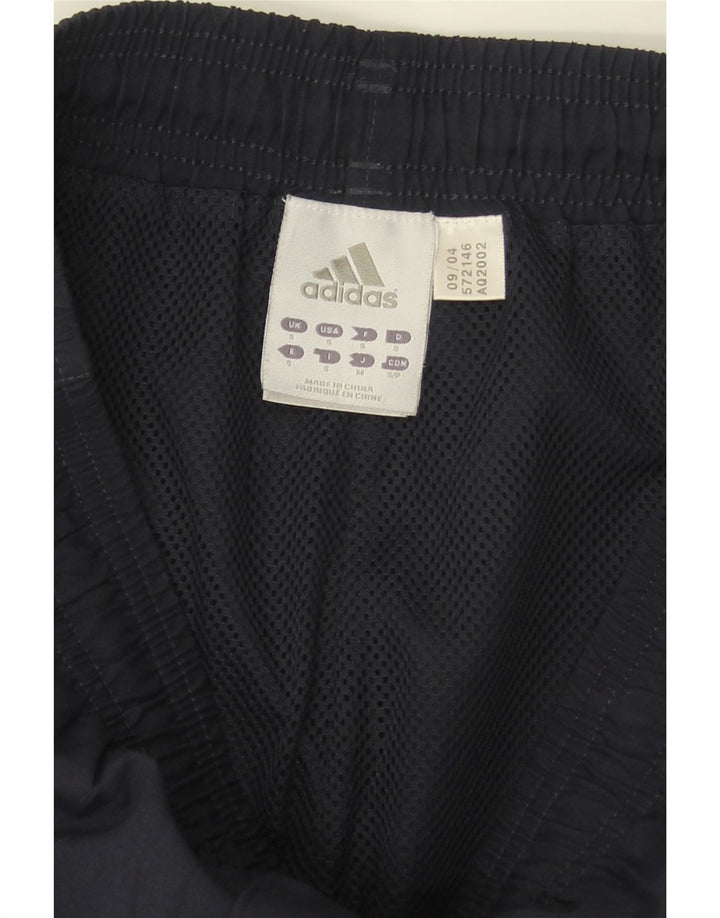 Shorts esportivos masculinos ADIDAS pequenos poliéster azul marinho