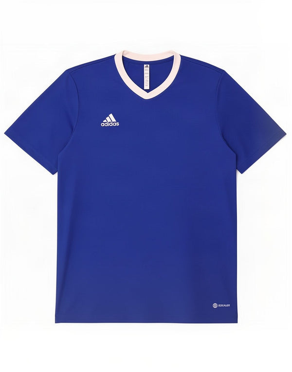 Adidas Mens Aeroready Camiseta Top 2XL Azul Colourblock Poliéster
