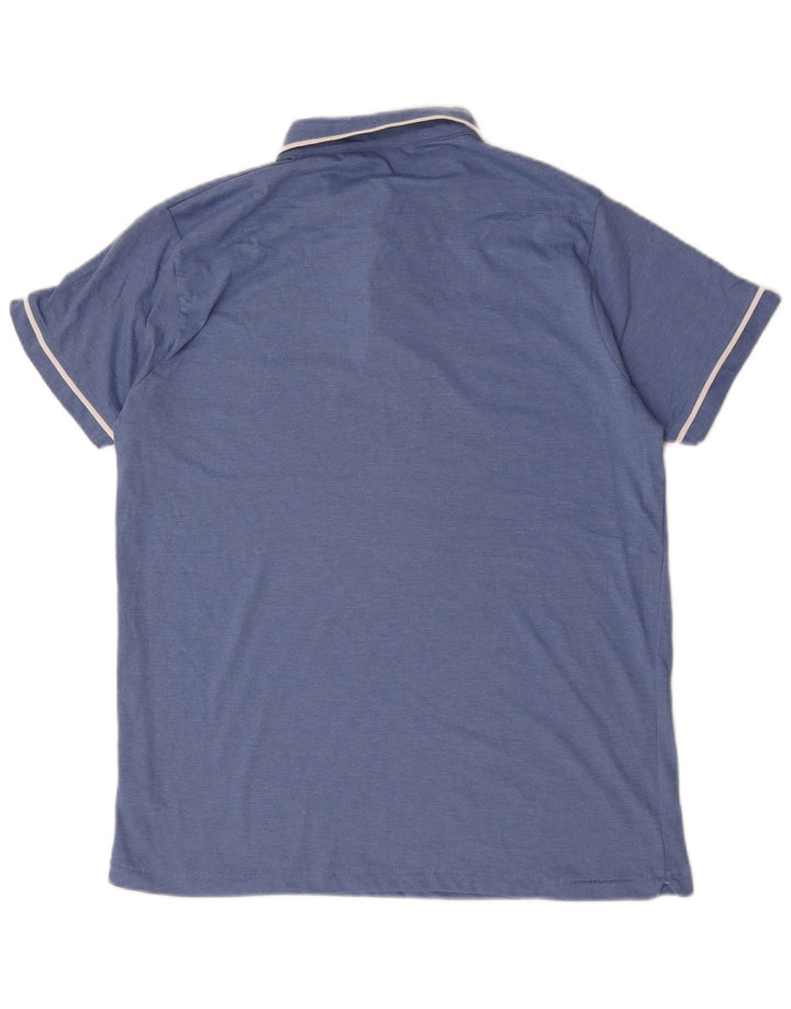 Camisa polo masculina French Connection XL algodão azul