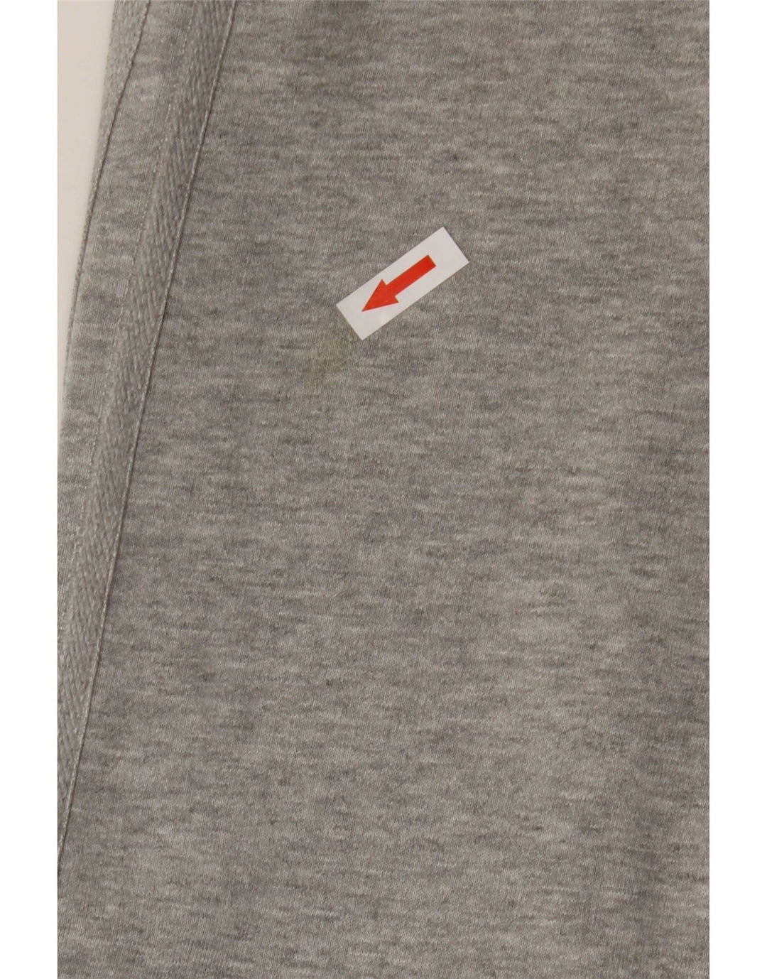 Calça de treino masculina Adidas Joggers cinza médio algodão colorblock