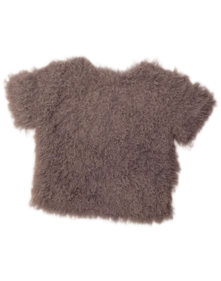 Blusa ZARA Meninas 8-9 Anos Cinza Poliéster