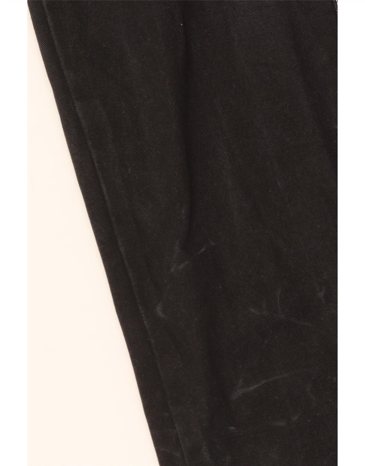 Jeckerson Mens Straight Jeans IT 48 Médio W32 L32 Algodão Preto