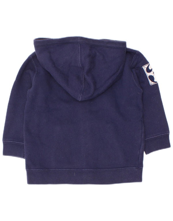 Suéter Polo Ralph Lauren para meninos com capuz e zíper 12-18 meses azul marinho
