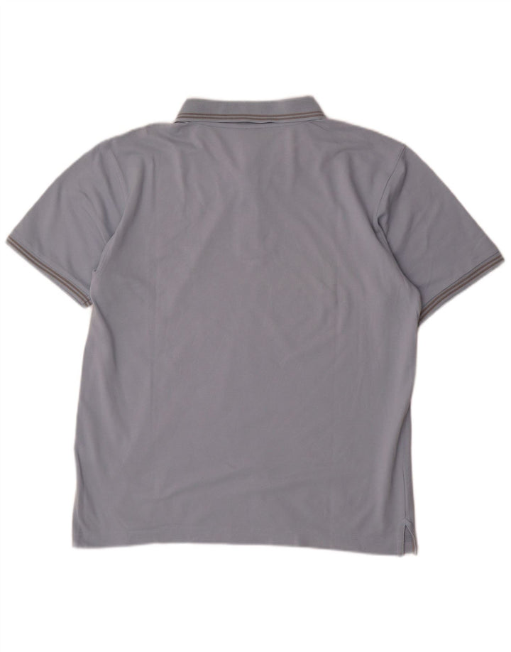 Camisa polo masculina Champion algodão azul médio