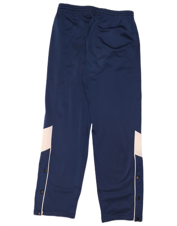 Mizuno Calça de treino masculina gráfica grande bloco colorido azul marinho