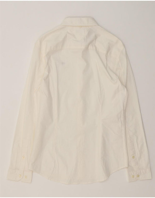 Camisa masculina Tommy Hilfiger média algodão branco