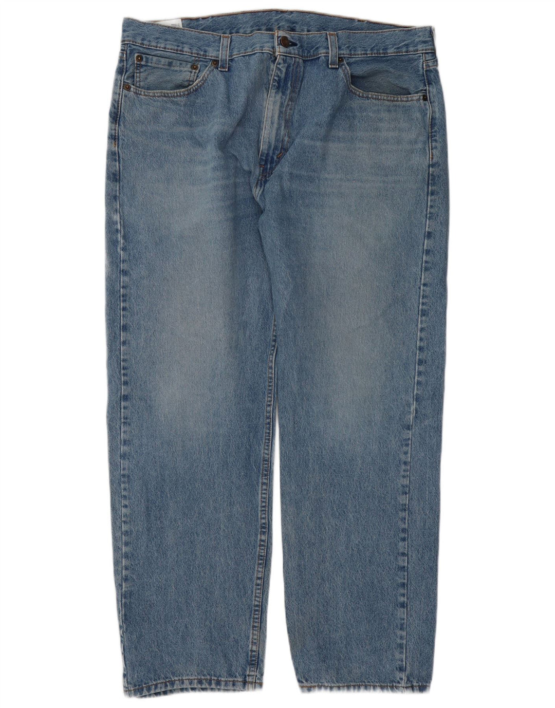 Levi's Masculino 505 Straight Jeans W38 L30 Azul Algodão