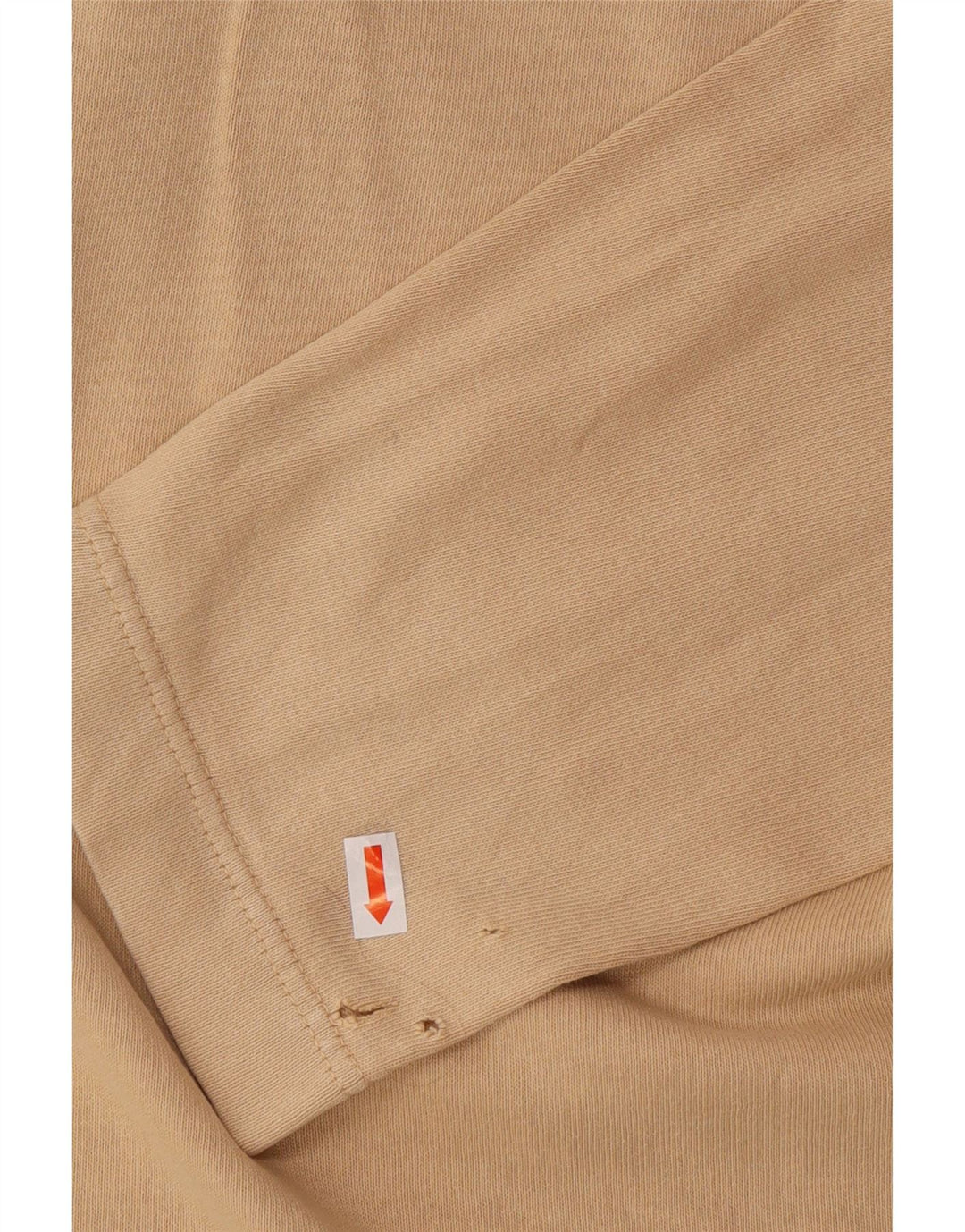 Camisa polo masculina de manga comprida NORTH SAILS grande algodão bege