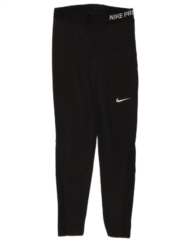 Leggings Nike Dri Fit Graphic UK 14 Médio Preto