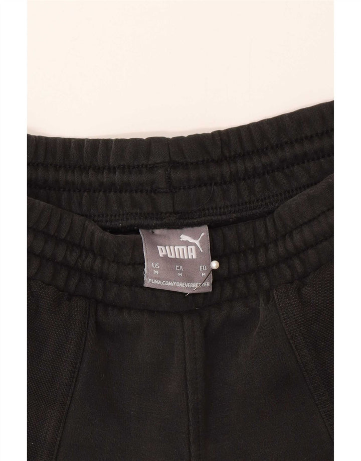 Calça de treino masculina Puma médio preto algodão