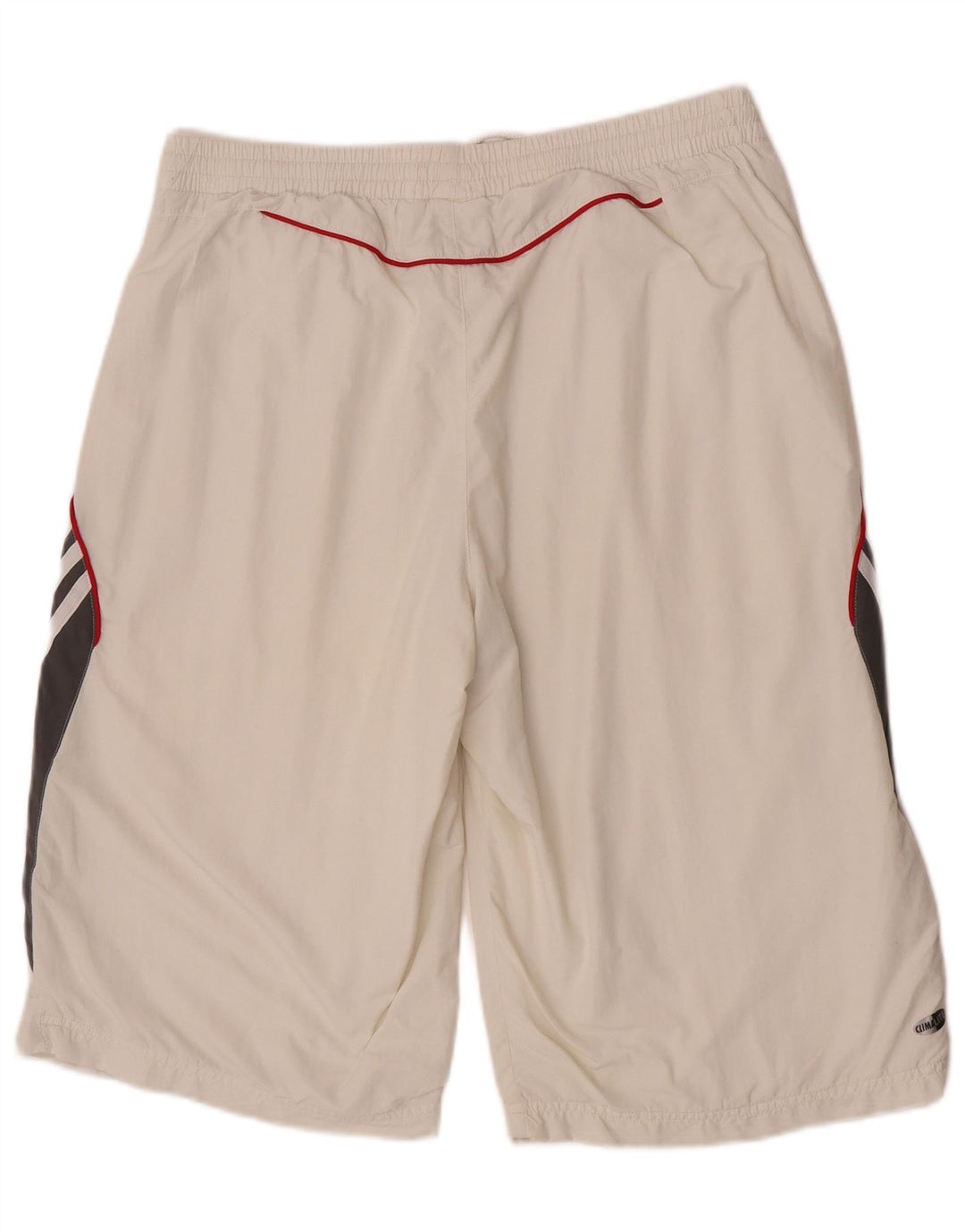 Adidas Masculino Climalite Sport Shorts Grande Branco Colorblock Poliéster