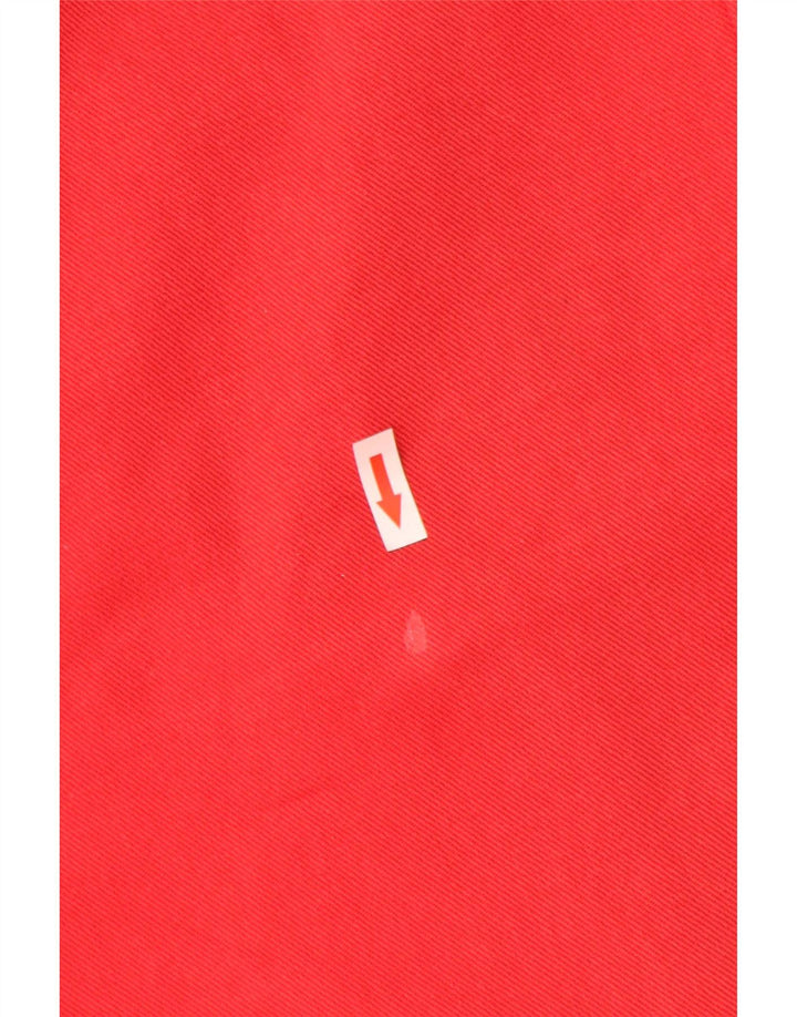 Jeans retos masculinos vintage W36 L31 algodão vermelho