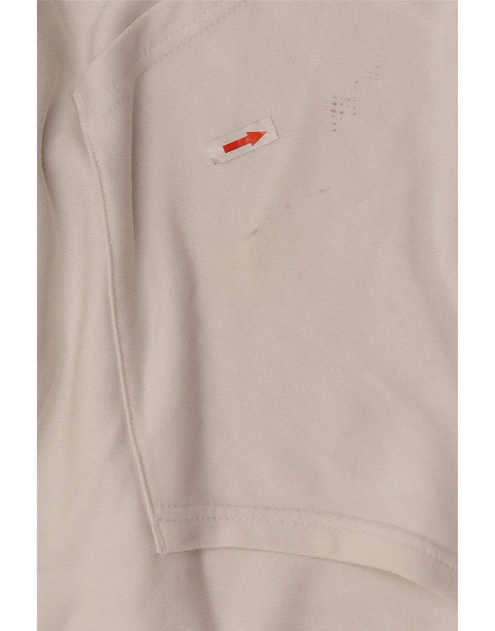 Jumper com capuz gráfico masculino Champion grande branco