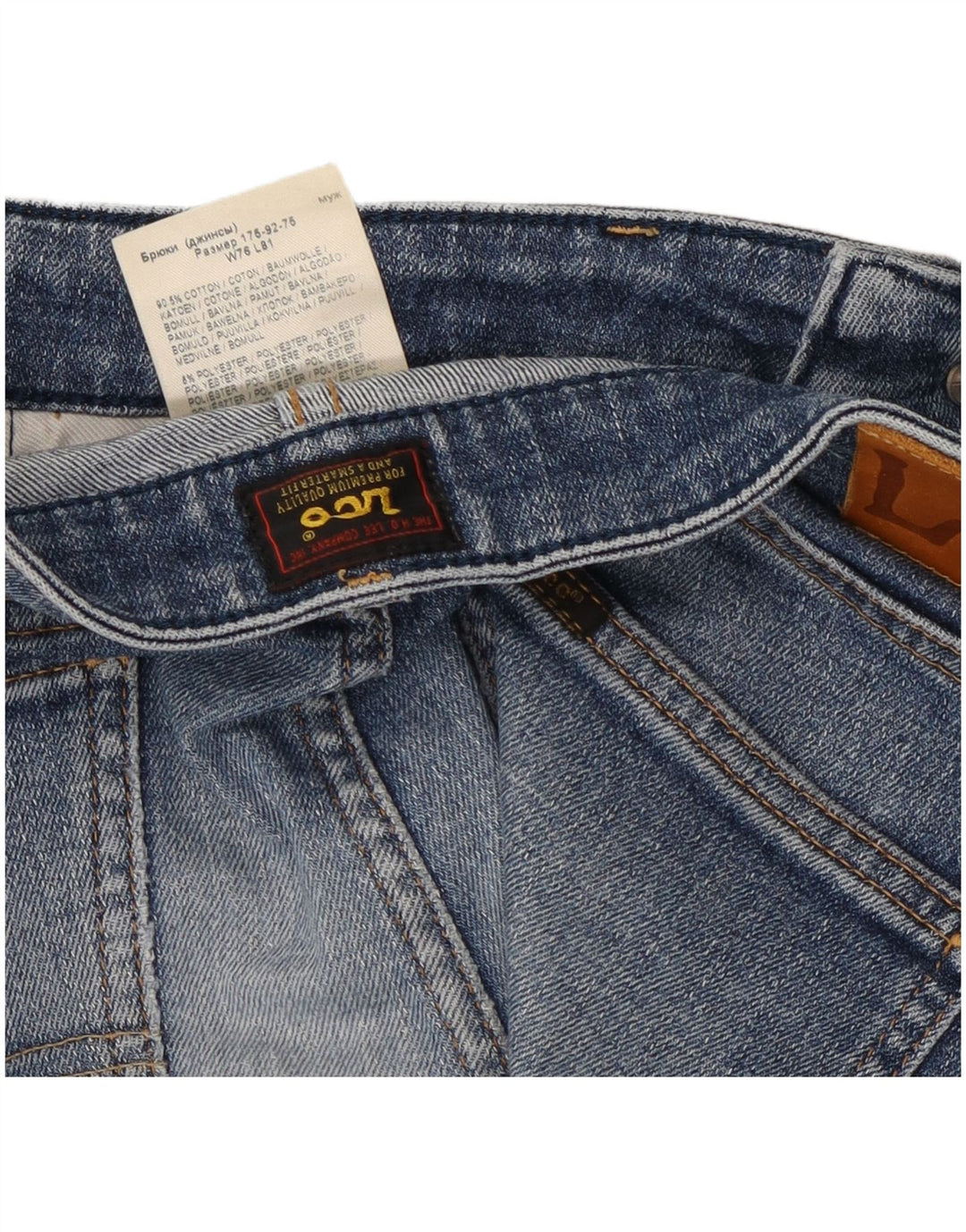 Lee Womens Malone Skinny Jeans W30 L32 Azul Algodão