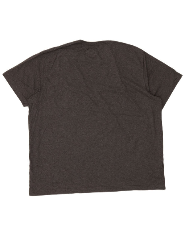 EDDIE BAUER Mens Graphic T-Shirt Top XL Grey Cotton