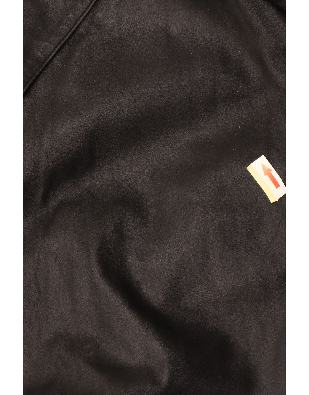 Casaco de couro masculino EU 50 grande couro preto