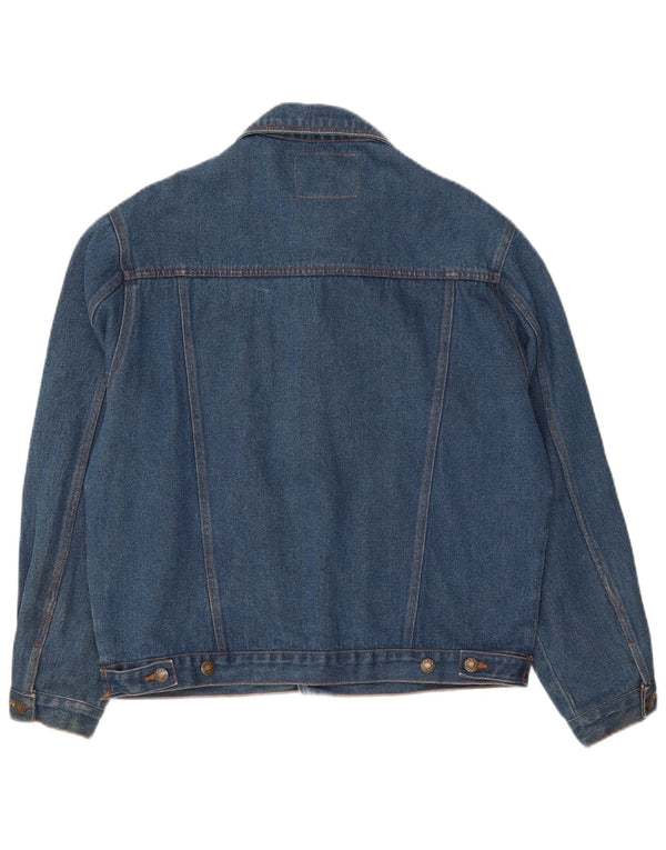 Jaqueta jeans masculina CANYON UK 40 grande algodão azul