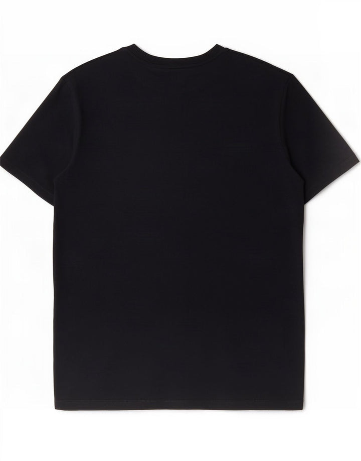 Camiseta masculina Reiss Top pequeno algodão azul marinho