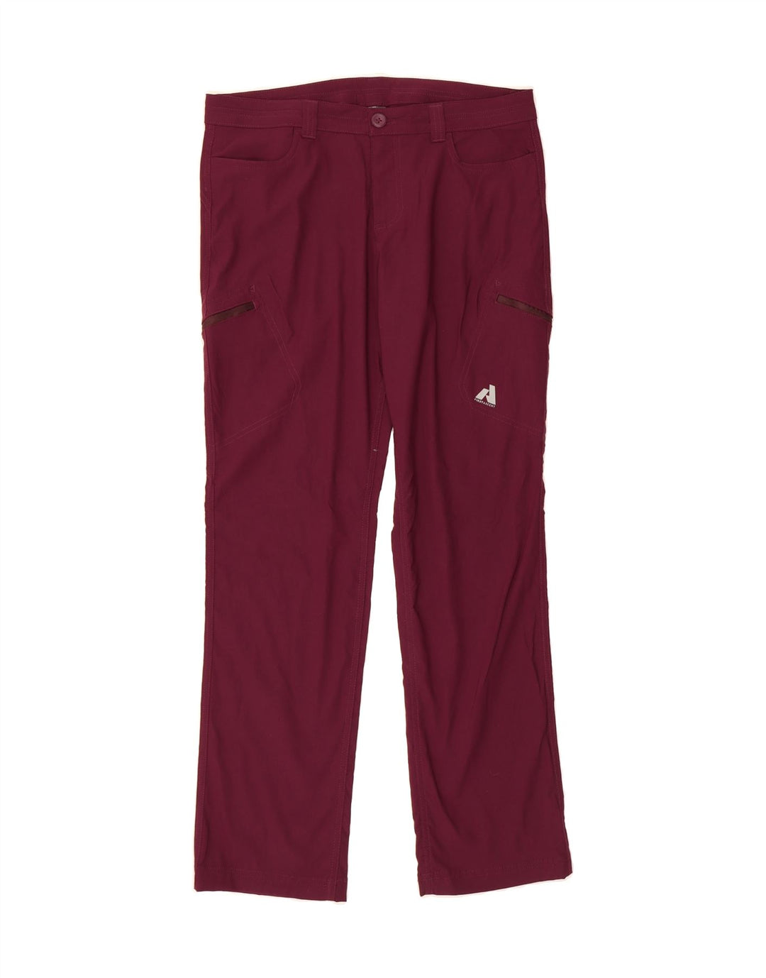 EDDIE BAUER Womens Straight Cargo Trousers US 12 Large W34 L32 Purple Vintage Eddie Bauer and Second-Hand Eddie Bauer from Messina Hembry 
